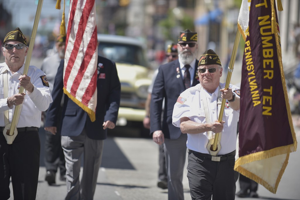 Armed Forces Day Parade marches through downtown Scranton
