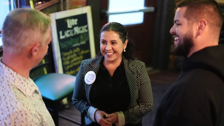 Carol Obando-Derstine, a candidate for the Democratic nomination in Pennsylvania's...