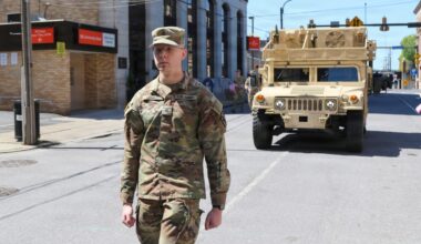 Soldiers support Scranton Armed Forces Day Parade
