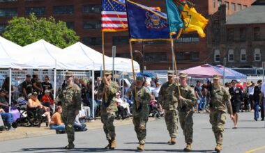 Soldiers support Scranton Armed Forces Day Parade