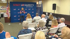 Candidate for PA governor Stacy Garrity holds event in Pittsburgh ahead of primary election