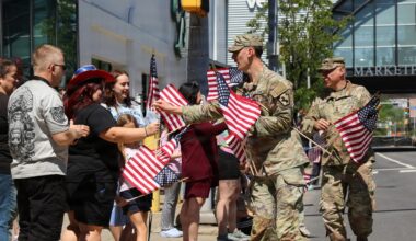 Soldiers support Scranton Armed Forces Day Parade