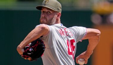 Philadelphia Phillies Rolling With Zack Wheeler Leading The Rotation