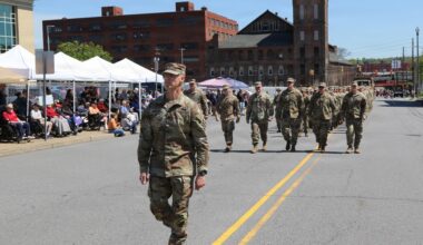 Soldiers support Scranton Armed Forces Day Parade