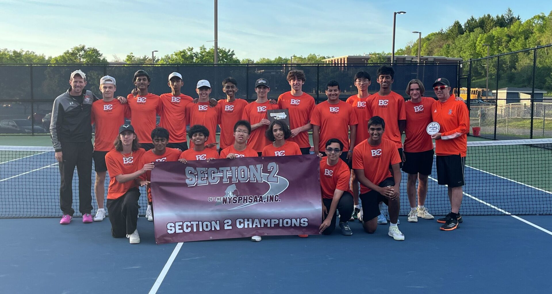 Bethlehem boys' tennis beats Shaker for 3rd straight Section 2 title