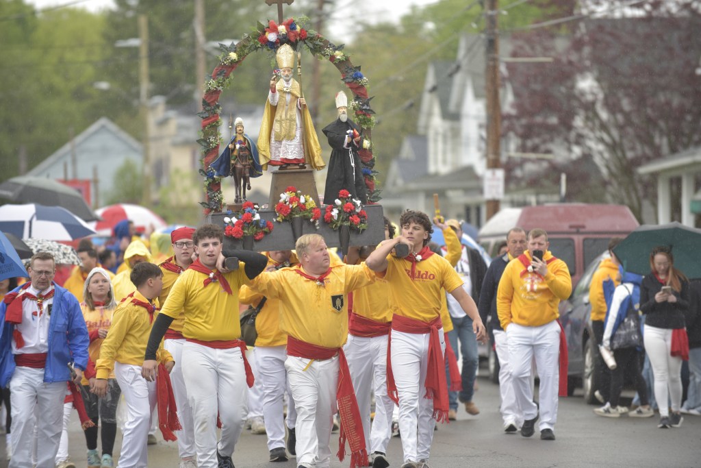 Jubilation in Jessup: St. Ubaldo Day brings joy to the streets – Scranton Times-Tribune