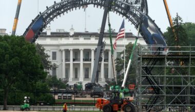 UFC staging built by Pennsylvania company goes up at White House