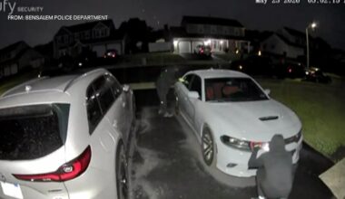 Bensalem car thieves caught on camera