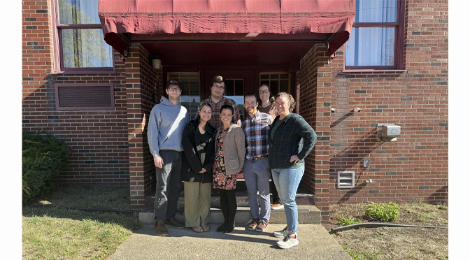 Team Renew and Restore Host Ribbon-cutting Ceremony for Laundry Room and Clothing Closet at New Recovery House in Wilkes-Barre
