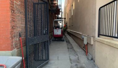 Scranton closes narrow Howley Court passageway between downtown buildings
