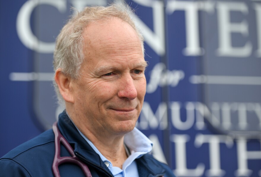 Dr. Doug Klamp is the project director of The Wright Center's street medicine program.