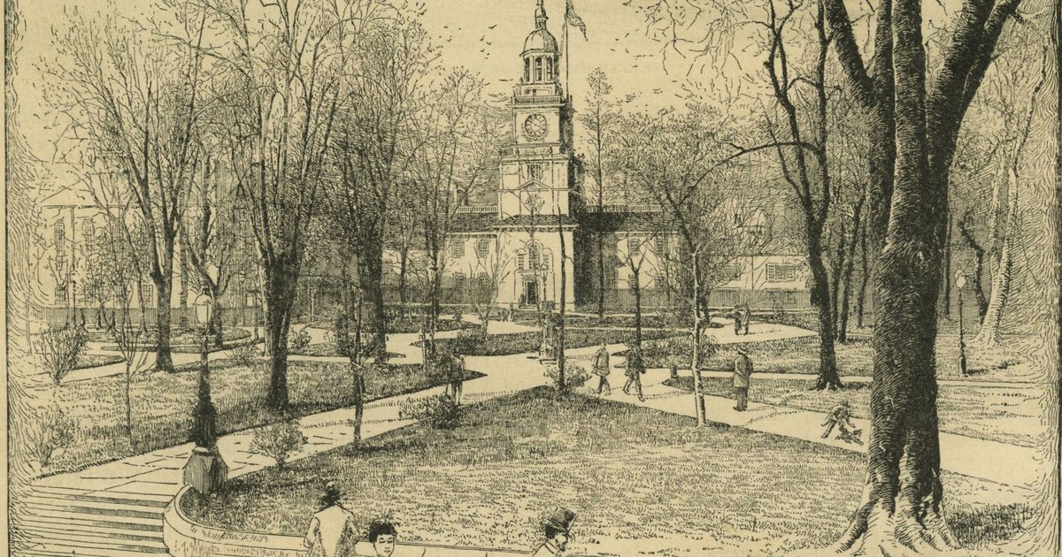 For the 1826 jubilee, Philadelphia revisited its role in the revolution