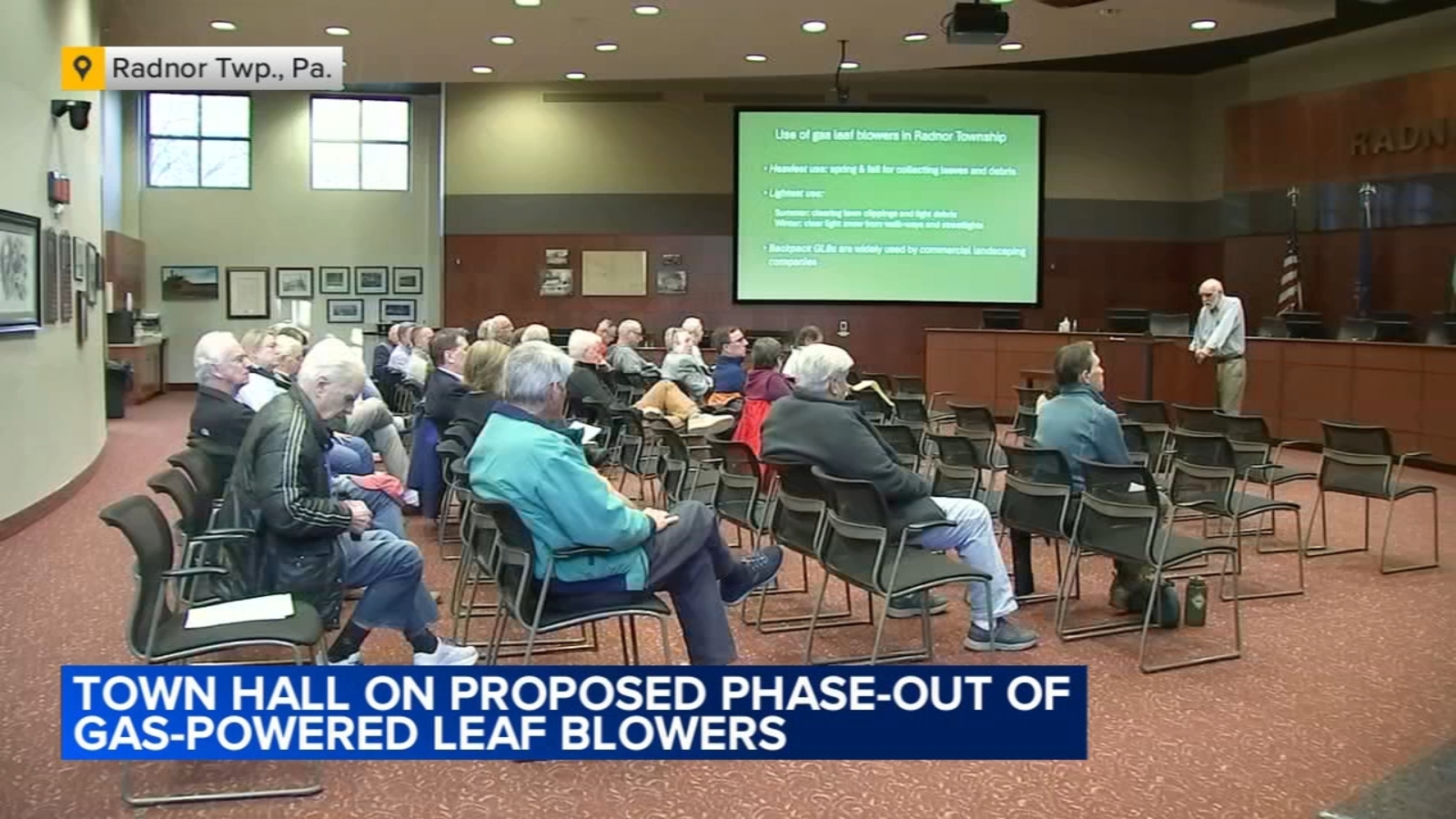 Main Line community considers ban on gas-powered leaf blowers
