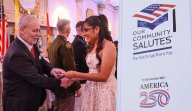 'Our Community Salutes' honors over 100 military enlistees in South Jersey