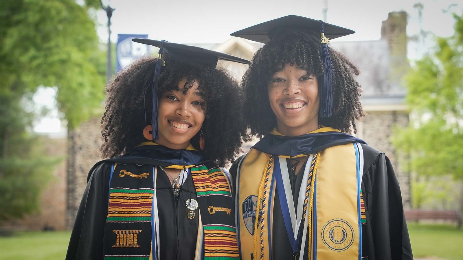 Twin sisters graduate as valedictorian and salutatorian at nation's oldest HBCU