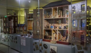 The Kemerer Museum of Decorative Arts is home to over 40 antique dollhouses