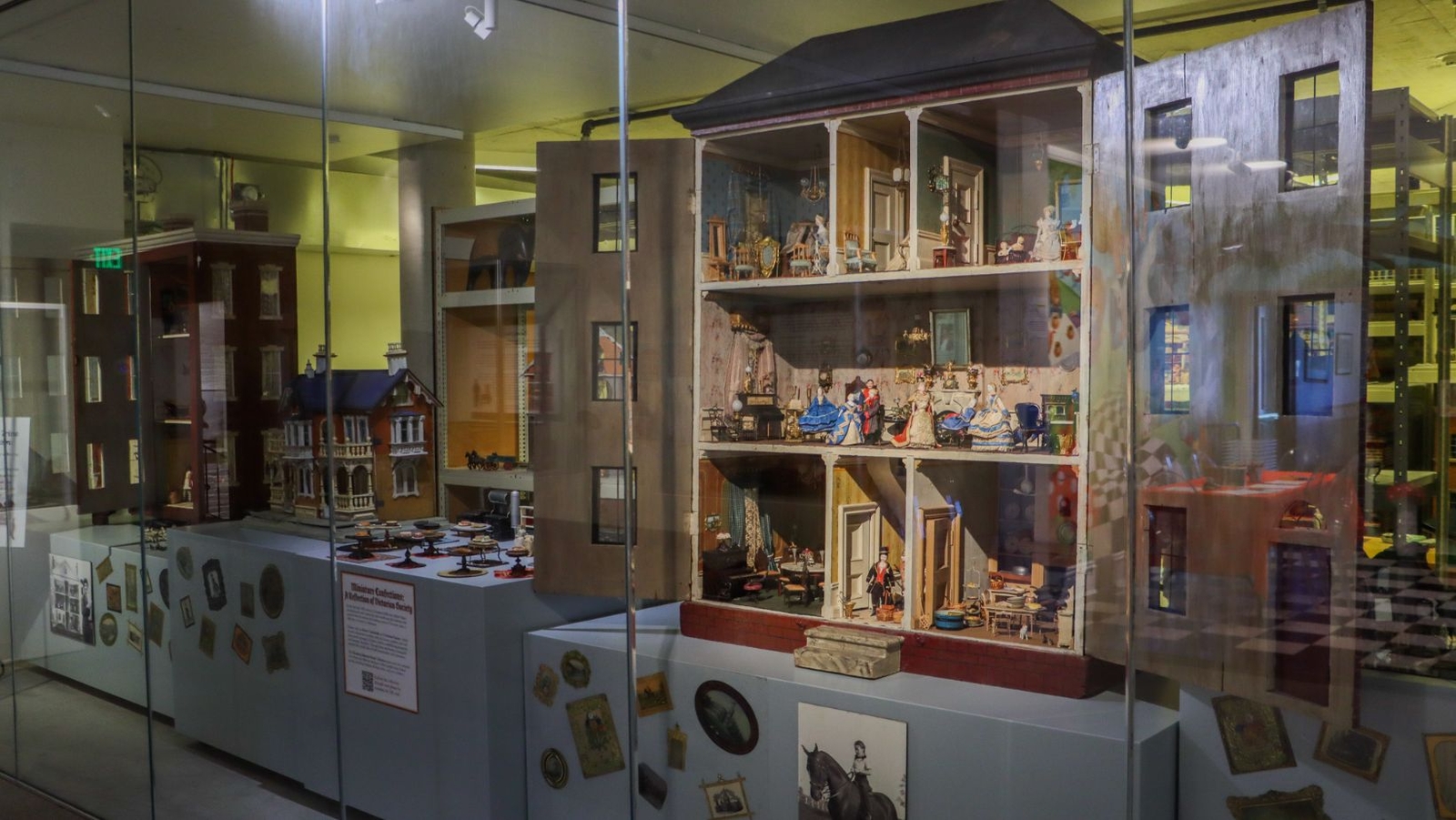 The Kemerer Museum of Decorative Arts is home to over 40 antique dollhouses