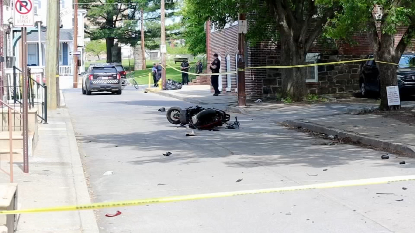 Driver on motorized scooter seriously hurt after crash with another vehicle in Allentown