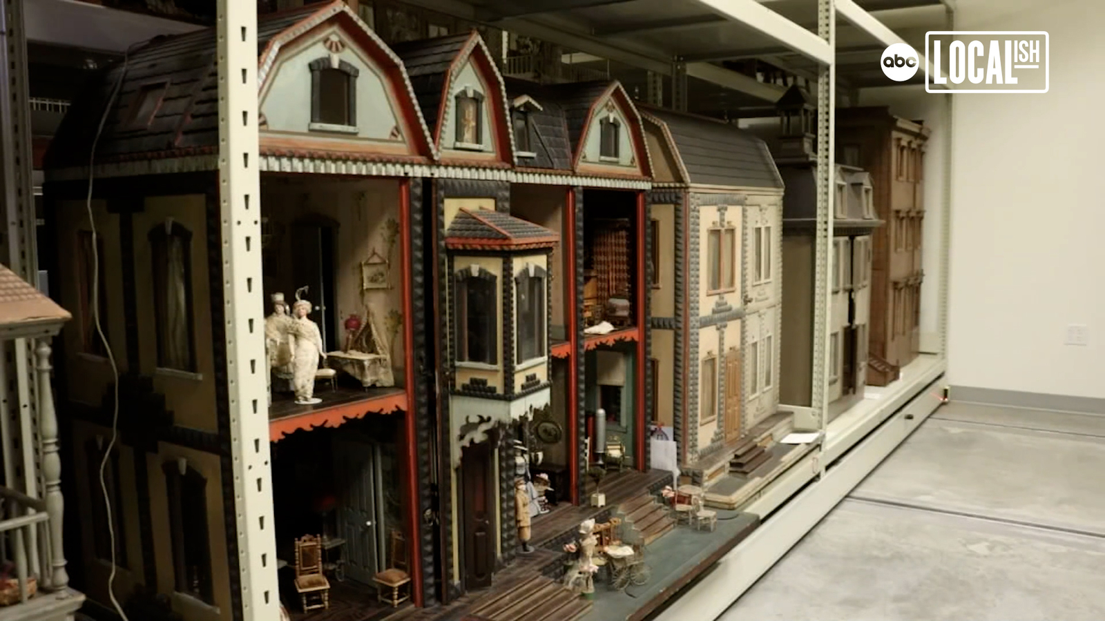 The Kemerer Museum of Decorative Arts is home to over 40 antique dollhouses