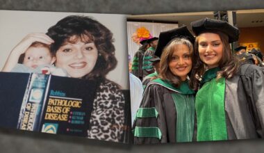 Mother & daughter share full-circle moment on Temple graduation stage