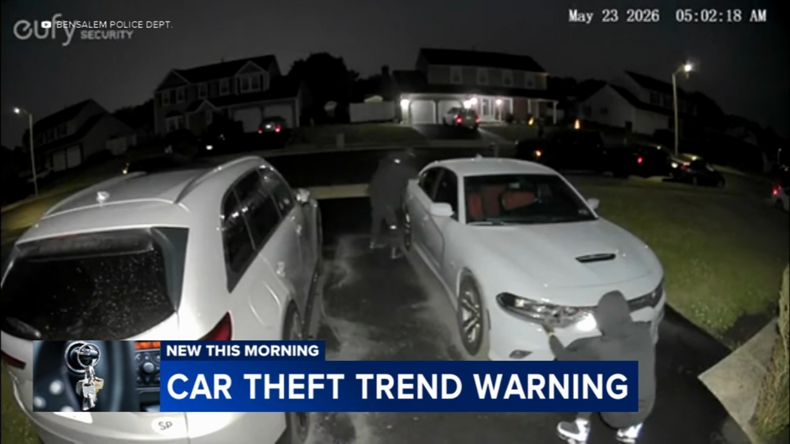 Bensalem police warn residents about car thefts targeting high-performance vehicles