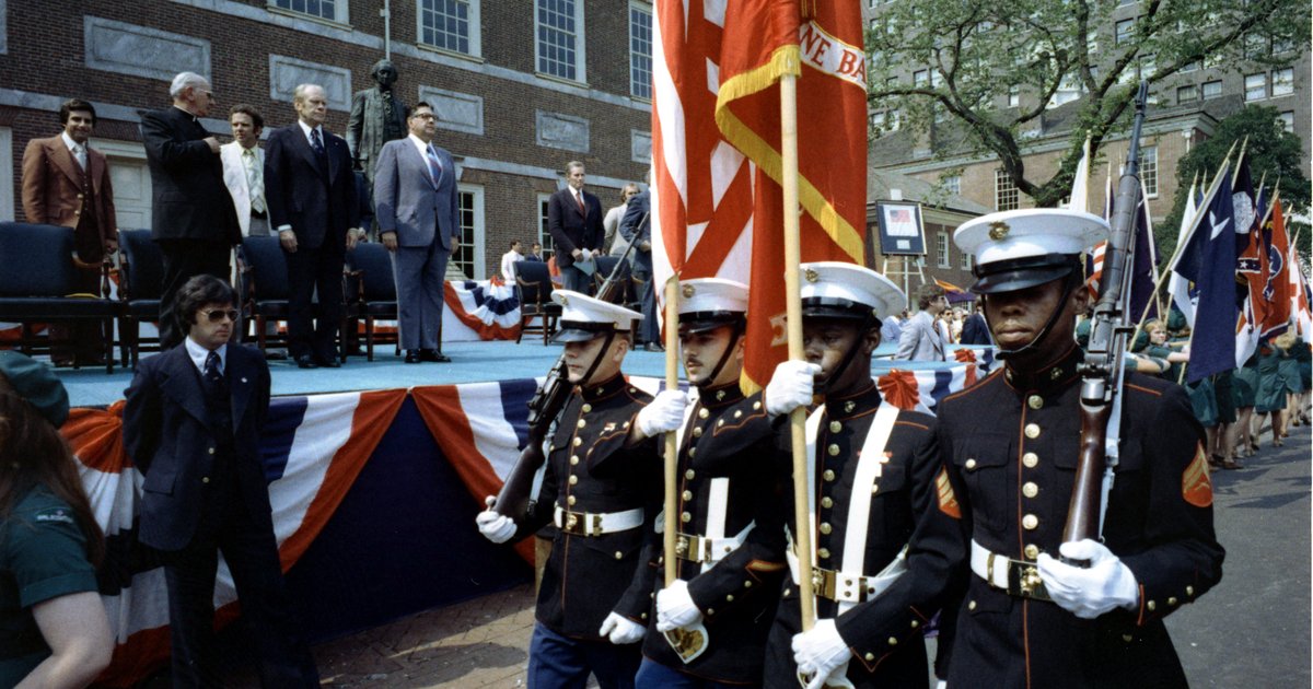 Philly's 1976 bicentennial included a cake, a new bell and patriotic condoms