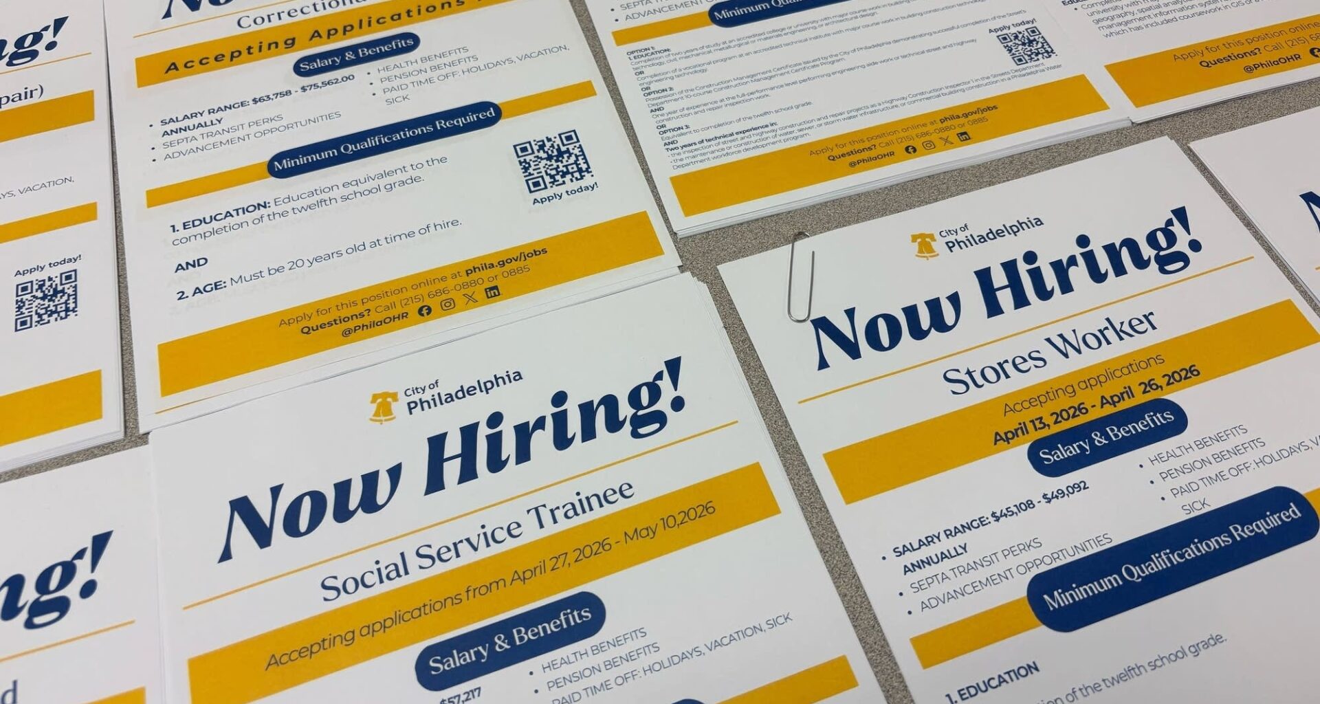 Over 40,000 people a year visit Philadelphia's four CareerLink centers in hopes of finding a job or getting into a training program.