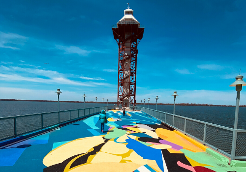 mural in erie pa