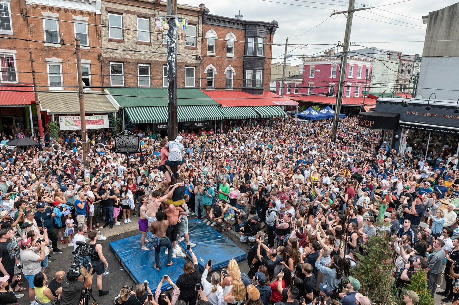 Italian Market Festival returns with greased poles, live music and more