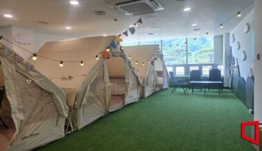 Gimcheon City Library Offers a Special Reading Experience Inside Tents