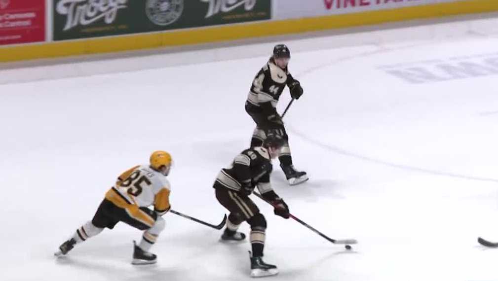 Hershey Bears lose in overtime 4-3 to Penguins in Game 3