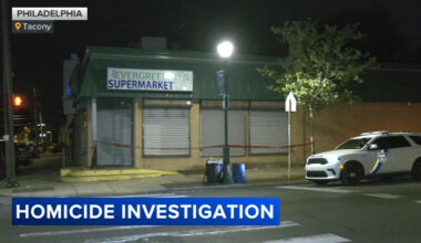 Homicide investigation ongoing for shooting in Philadelphia's Tacony section