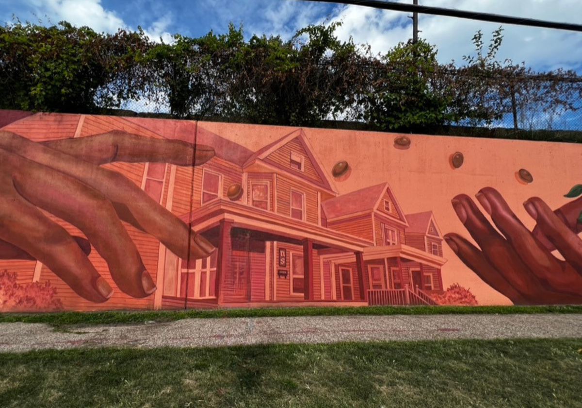 mural in erie pa