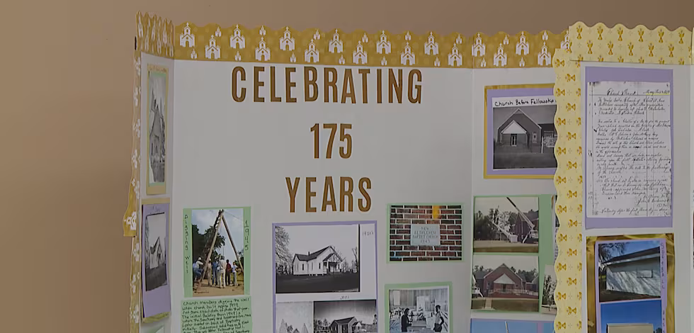 New Bethlehem Baptist Church in Dyer, TN celebrates its Homecoming.