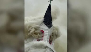 Fire erupts inside Trinity United Church of Christ in Allegheny County