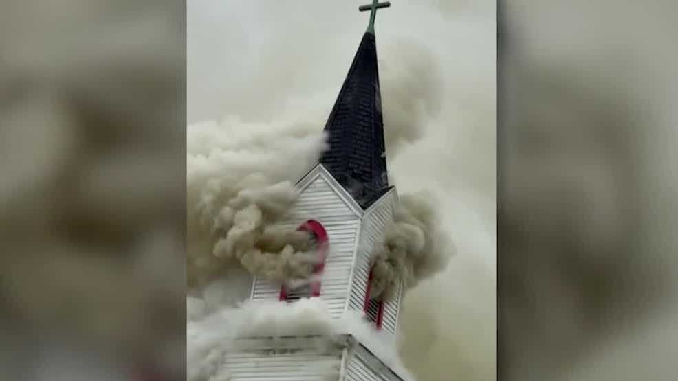 Fire erupts inside Trinity United Church of Christ in Allegheny County
