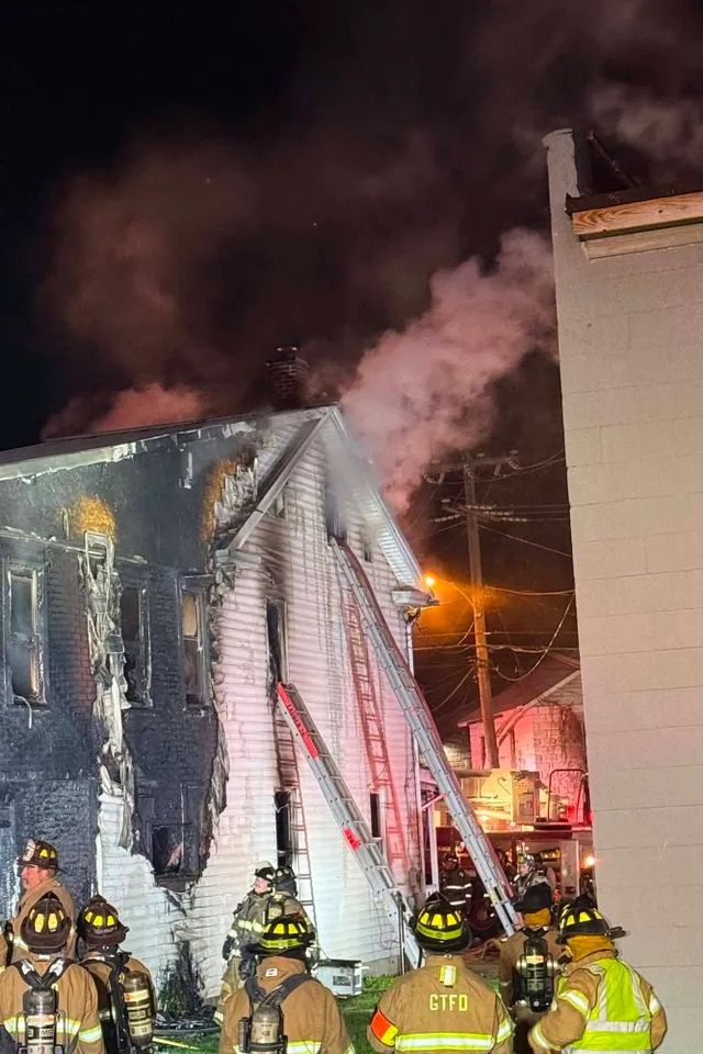 A woman died in a house fire in Lewiston, Pa., on May 6Credit: Courtesy of City Hook & Ladder #14 - Lewistown, PA/Lewistown Police Department
