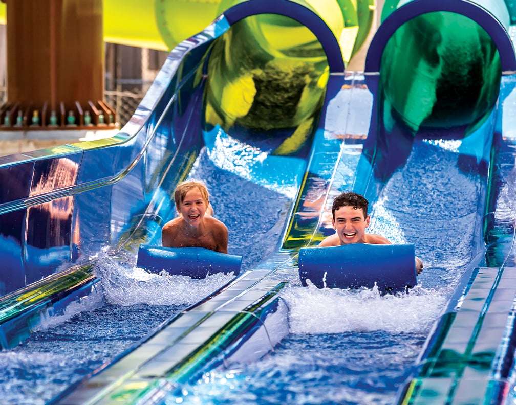 Waldameer Water World rally race riders