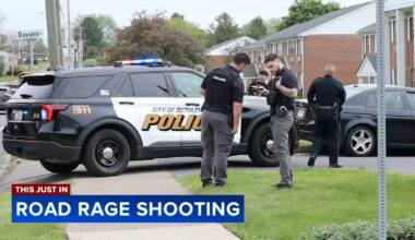 Man facing attempted murder charges following road rage shooting in Bethlehem, Pa.