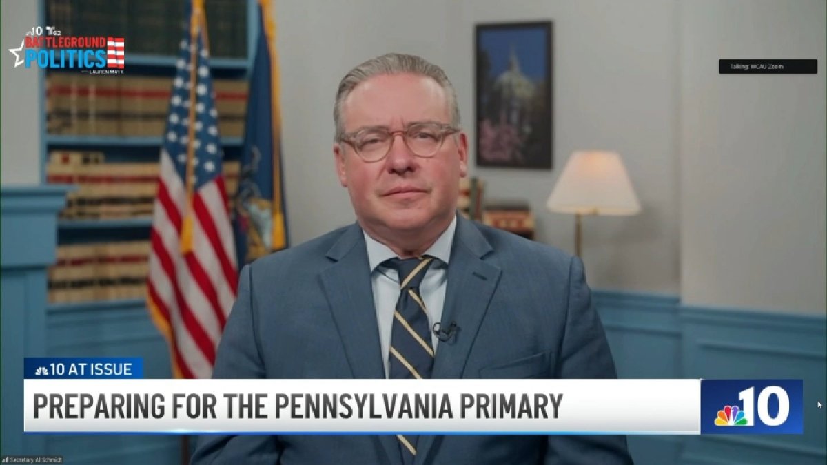 Pennsylvania Secretary Al Schmidt talks primary, Trump election efforts – NBC10 Philadelphia