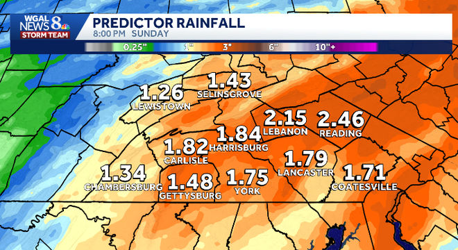 Much of Memorial Day weekend will be rain-soaked in South-Central Pa. Much of Memorial Day weekend will be rain-soaked in South-Central Pa.