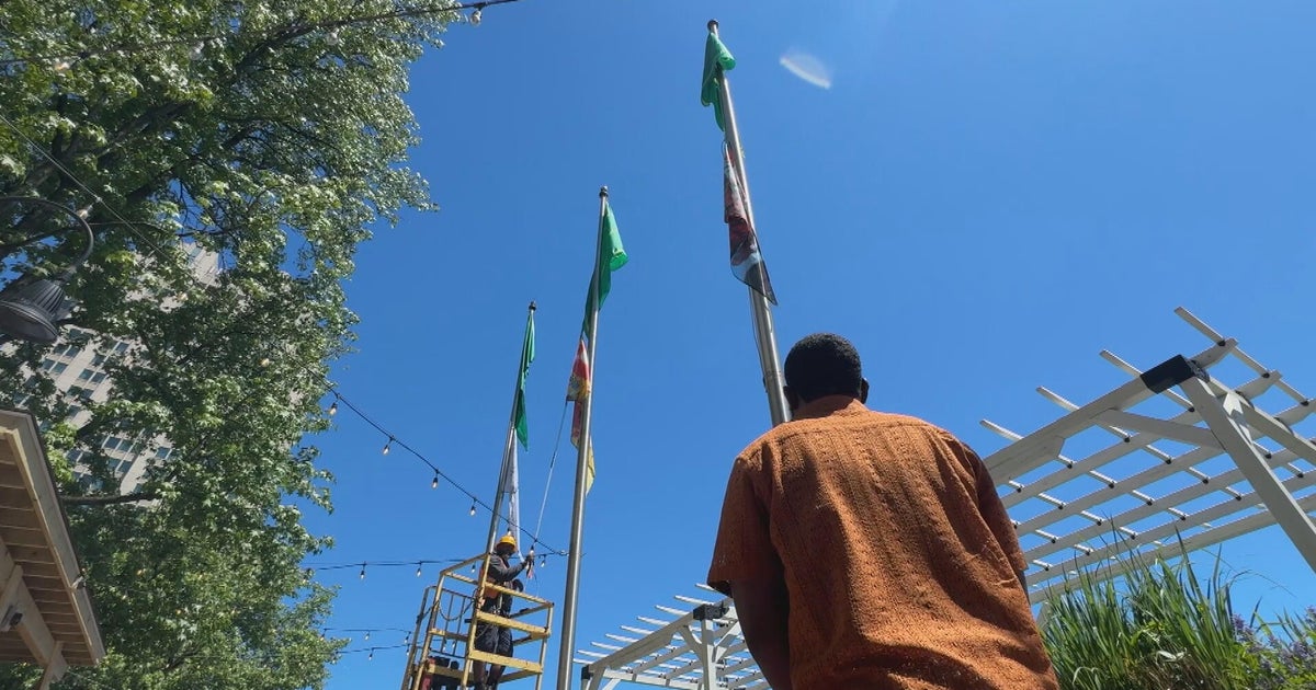 16 new flags will fly over Philly's Spruce Street Harbor Park, telling local stories of immigration, identity