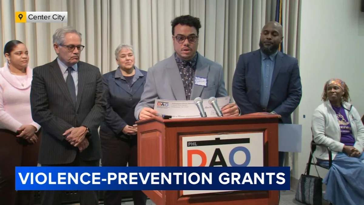 Philadelphia District Attorney's Office awards new round of violence prevention grants