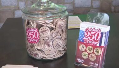 Wooden token trail ties Pa. history to America’s 250th birthday
