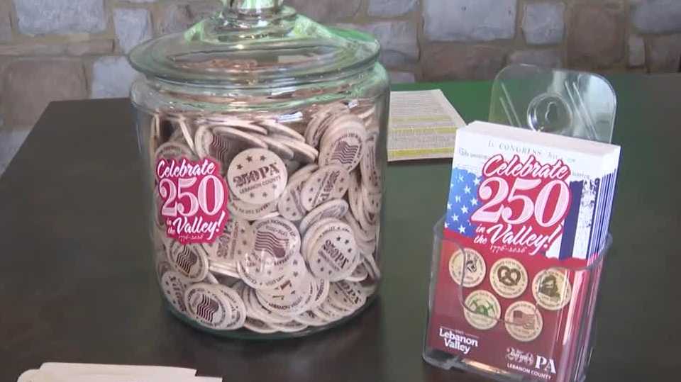 Wooden token trail ties Pa. history to America’s 250th birthday