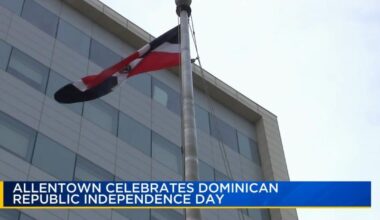 Dominican community celebrates Independence Day in Allentown with flag-raising ceremony | Allentown Area