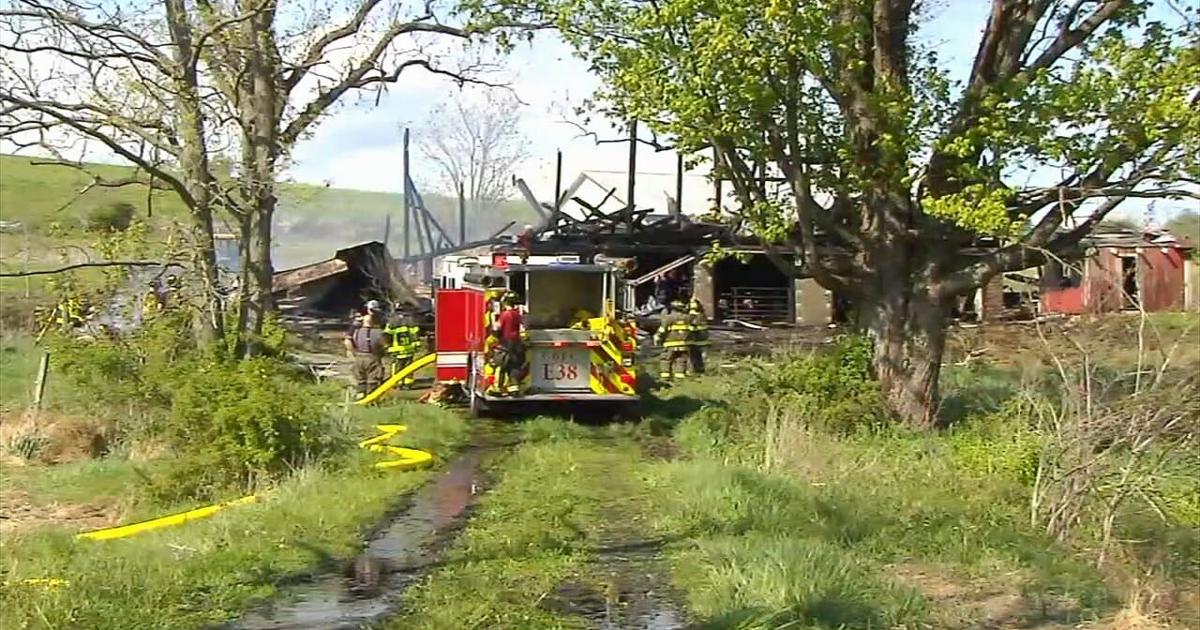Crews battle Berks County barn fire | Northern Berks County