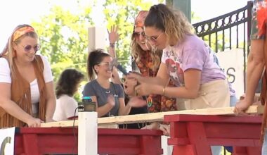 Women in Northampton Co. team up to hammer nails and support single moms | Nazareth Area