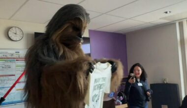 From a galaxy far, far away to Allentown: Star Wars characters visit children’s hospital | Allentown Area