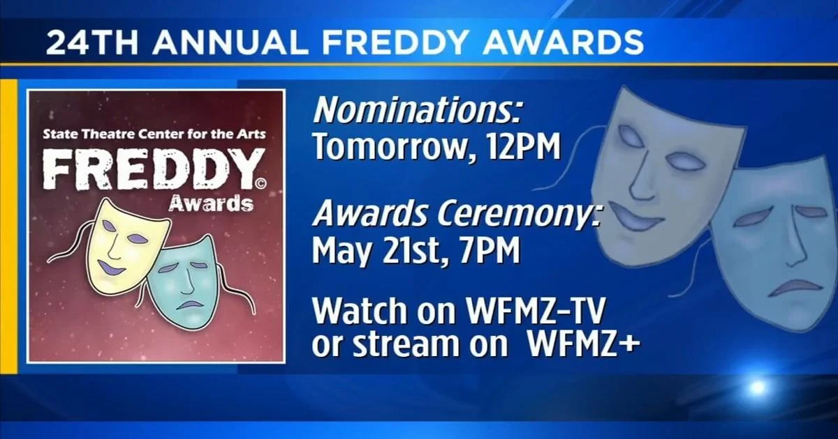 2026 Freddy Award nominations to be announced Thursday on 69 News at Noon | Freddy Awards